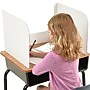 Classroom Products Foldable Cardboard Freestanding Privacy Shield, 13"H x 20"W, White, 20/Box (WS1320 WH)~#|#~D21DED08-D101-414E-A33AFE13A2F90909_sc7