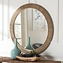 bali & pari Geralyn Wall Mirror, Natural Seagrass, 34.3" (248-13814-HiT)~#|#~D220610F-5DFB-40EC-8B62B67250D55551_sc7