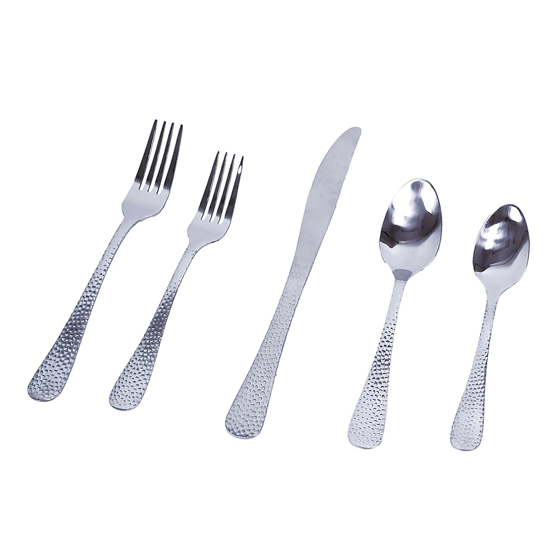 EuroHome Stainless Steel Cutlery Set, 20 Pieces (DKN2105) image 1