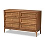 Baxton Studio Ramiel 30"H Dresser, 6-Drawers, Natural Brown/Gold (215-12427-HiT)~#|#~D229D0B1-28C2-4269-9B66A4ADD3C53D03_sc7
