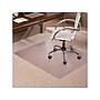 Staples Office Chair Mat, Clear Floor Mats, Low-Pile Carpets, 48 x 36 Inch, Smooth Glide~#|#~s1225848_sc7
