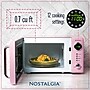 Nostalgia Retro 0.7 Cubic Foot Countertop Microwave, Pink (NRMO7PK6A)~#|#~D22C9D05-FE09-46A5-B6FBD9B85EEA3C59_sc7