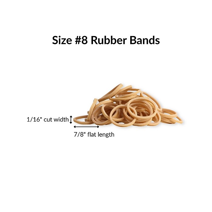 Alliance Advantage Multi-Purpose #8 Rubber Bands, 7/8