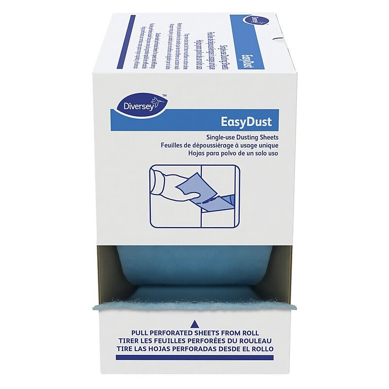 Diversey EasyDust Single-Use Dusting Sheets, 250 Dusters/Box, 6 Boxes/Carton (9292466) image 1