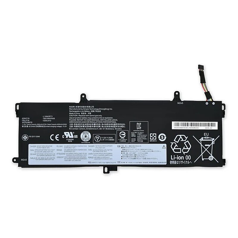 BTI Lithium-Ion Laptop Replacement Battery for Lenovo ThinkPad P15, P53s, T15, T590, and P15s (02DL011-BTI) image 1