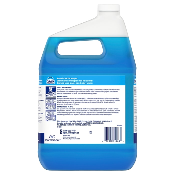Dawn Professional Manual Pot & Pan Dish Soap, Original Scent, 1