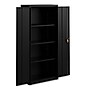OIF 66"H Steel Storage Cabinet with 3 Shelves, Black (CM6615BK)~#|#~D2403049-CE90-4420-918DB55A3989FEAD_sc7