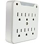 STANLEY SurgePro 6-Outlet Adapter, 750 Joules, White, 3/Pack (33208)~#|#~D24243EB-AF9F-4435-86AF97FEF0EA3153_sc7