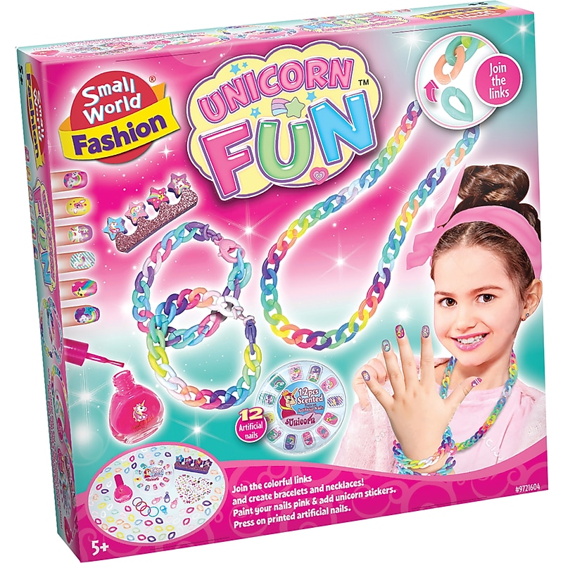 Small World Toys Unicorn FUN Jewelry Kit (SWT9721604) image 1