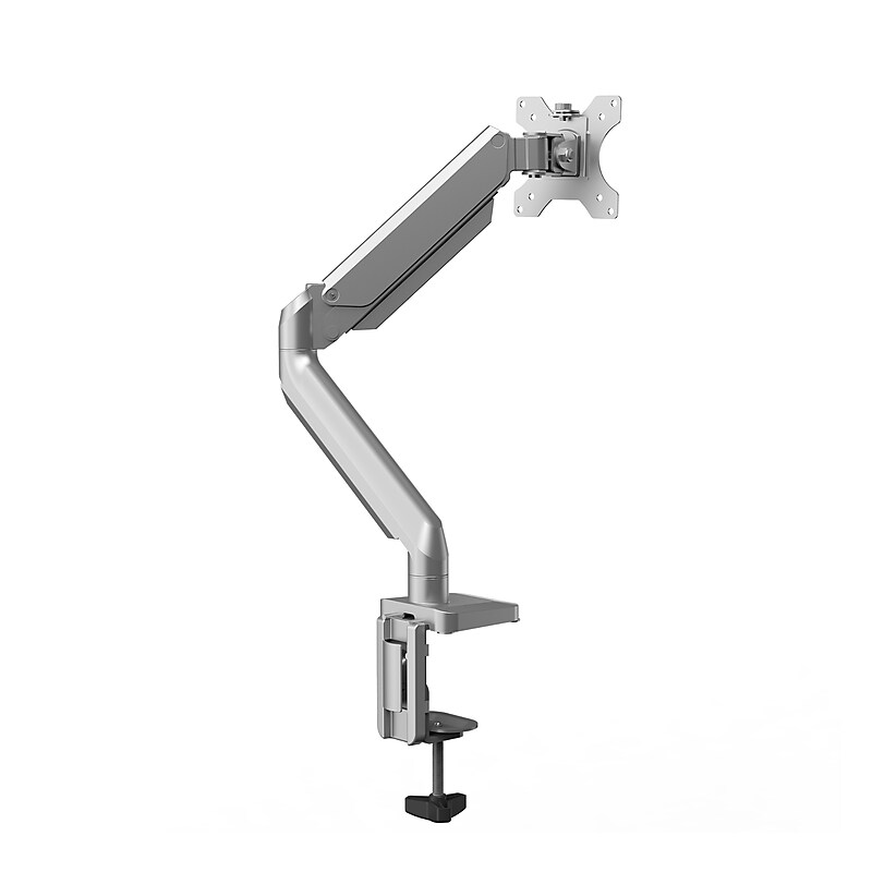 Fellowes Platinum Series Adjustable Arm, Up to 40" Monitor, Silver (8056401) image 1