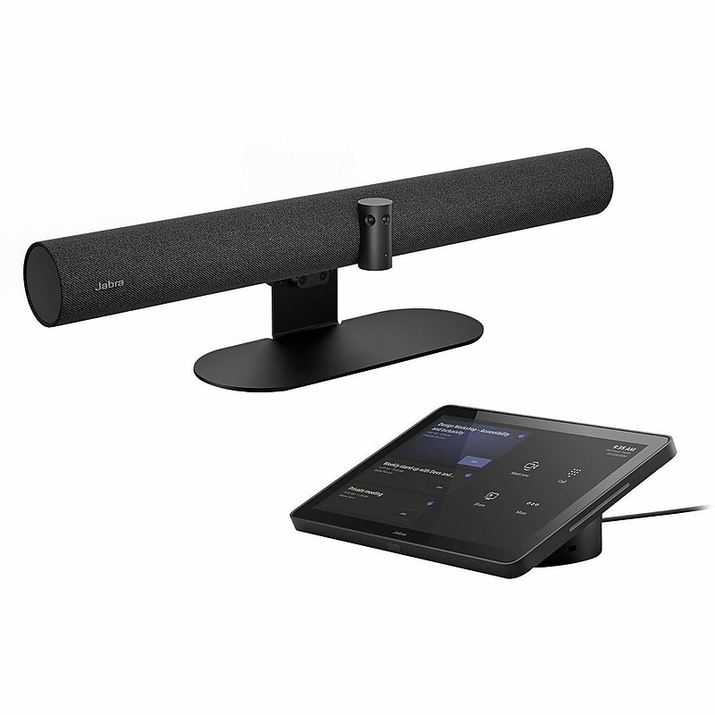 Jabra PanaCast 50 4K 13MP Video Bar System, Desktop/Wall Mount, Black (8501-232) image 1