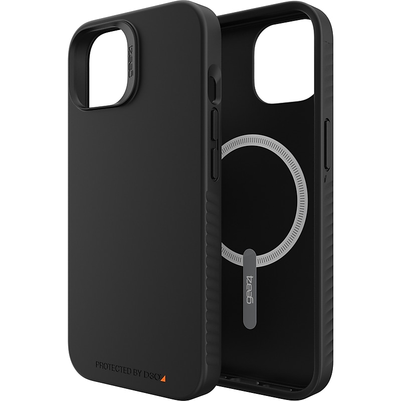 GEAR4 Rio Snap Phone Case for iPhone 14, Black (702010112) image 1