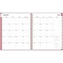 2025 Blue Sky Dusty Rose 8" x 10" Monthly Planner, Plastic Cover, Pink (148213)~#|#~D24E70A5-7A9B-467C-BBA54C55C0D0144C_sc7