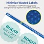 Avery TrueBlock Laser/Inkjet Decorative Edge Multipurpose Labels, 2.5" Dia., White, 225/Pack (94516)~#|#~D25092E1-0F3E-4FEE-BC529823D95A0184_sc7