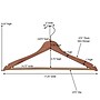 Household Essentials Slim Cedar Hangers, 12/Pack (26142)~#|#~D25258DC-10E9-4190-8C60AEAD5EC352FA_sc7