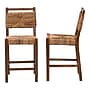 bali & pari Cordoba Bohemian Natural Seagrass Counter Stool, Natural Seagrass/Teak, 2/Set (249-2P-13843-HT)~#|#~D257B166-235C-4189-A76F4C197EC3041E_sc7