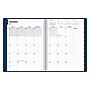 2027 Staples 8" x 11" Weekly & Monthly Appointment Book, Faux Leather Cover, Navy (ST58470-27)~#|#~D25B5BA3-CA3B-42AE-9382C250C6897883_sc7