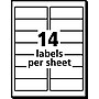 PRES-a-ply Laser/Inkjet Address Labels, 1-1/3" x 4", White, 1,400 Labels/Box (30602)~#|#~D25D3739-AD35-40C5-9FC87D176F8293C7_sc7