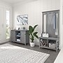 Bush Furniture Key West 30" Accent Cabinet with Doors and 4 Shelves, Cape Cod Gray (KWS146CG-03)~#|#~D25D777B-CA7C-4D6F-83522A8C7B0C66A9_sc7