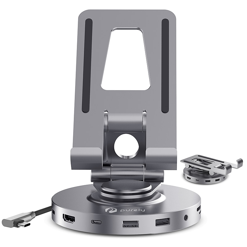 Purely L135 Docking Station for Devices up to 13", Silver (PDSL135) image 1