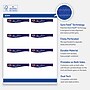 Avery Silver-Snowflakes Matte Blank Card, White, 80/Pack (S00-FJV)~#|#~D264D006-59A5-4B52-B6D63DA683B90C00_sc7