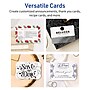 Avery Rectangle Rounded Corners Matte Blank Card, White, 20/Pack (19479399784)~#|#~D26D0E1C-74B5-4AAA-9A389B6DF5F255AB_sc7
