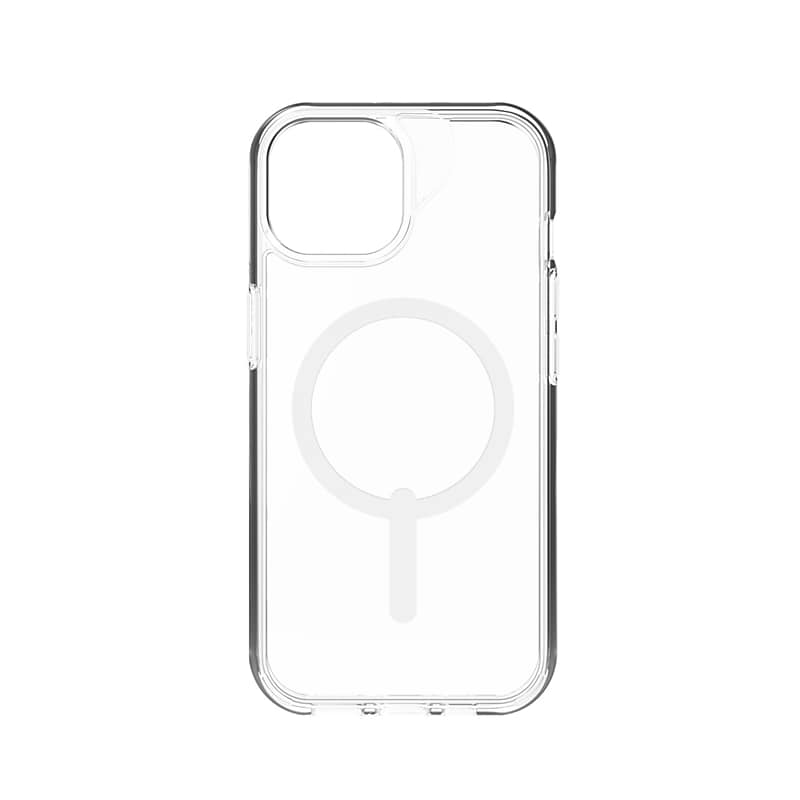 Zagg Crystal Palace Snap MagSafe Phone Case for iPhone 16e/15/14/13, Shock Absorbing, Clear (702318190) image 1