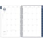 2025 Blue Sky inkWELL Press Twilight Blooms 5" x 8" Weekly & Monthly Planner, Plastic Cover, Blue/Yellow (152191)~#|#~D2790F2D-59EF-4CF2-A72CA8C30CF2B440_sc7