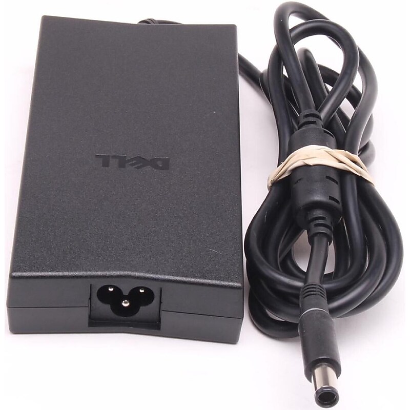 Dell 130W Laptop Adapter & Charger for Dell Laptop, Black (LA130PM121) image 1
