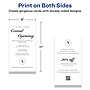 Avery Integrated Cards, 6" x 11", Matte White, 10/Pack (95280)~#|#~D27CA895-8DD8-416E-B7D27474A612880F_sc7