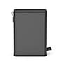Nine Stars Step Trash Can, 2.6 Gallon, Matte Black (XZD-10-88BK)~#|#~D27E4809-1CE1-4637-9026592B6D318818_sc7