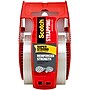 Scotch® Reinforced Strength Shipping Strapping Tape with Dispenser, 1.88" x 10 yds., Clear (50)~#|#~D287B3F1-D29D-40DE-9AAD1911B882013A_sc7