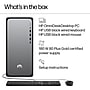 HP OmniDesk Desktop Computer, Intel Core i5-14400, 16GB RAM,  512GB SSD, Windows 11 Home, Mouse/Keyboard Included ~#|#~D28D58A1-D956-4174-BFE68BE9A1343C1A_sc7