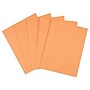 Staples Brights Multipurpose Colored Paper, 20 lbs., 8.5" x 11", Orange, 500/Ream (25208)~#|#~D28FA0C5-4211-4F3B-8175E39854447AA5_sc7