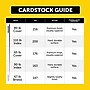 Exact Vellum Bristol 67 lb. Cardstock Paper, 8.5" x 11", White, 250 Sheets/Ream (80211)~#|#~D2912548-D91A-4D27-9742CDCB5D27AA58_sc7