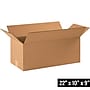 22" x 10" x 9" Shipping Boxes, 32 ECT, Brown, 20/Bundle (22109)~#|#~D291BF8A-001D-4B45-B450BA253B681EFE_sc7