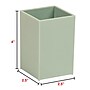 Staples Plastic Pen Cup, Sage Green (ST63862)~#|#~D29278F9-2FB3-482D-B458E712E3B5BB6D_sc7
