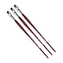 da Vinci COLLEGE Oil and Acrylic Synthetic Student Filbert Brush, 3 Brushes/Pack (DVXVA875012-3)~#|#~D298D937-7D0E-47D0-8E24731674FA04AE_sc7