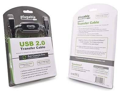 Plugable USB 2.0 Windows Transfer Cable - Thumbnail 4