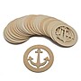 S&S Anchor Wood Plaques, 24/Pack (WD7645)~#|#~D2A27BDF-8877-44A1-B6B2AAC1701D55F2_sc7