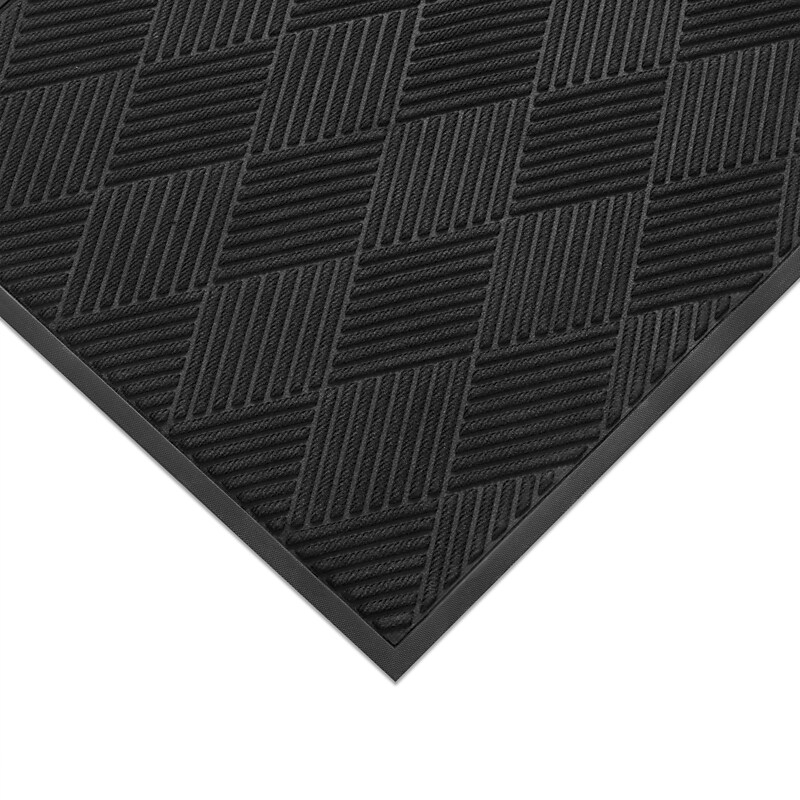 Coastwide Professional™ Commercial Wiper/Scraper Floor Mat, 3' x 5', Black (CW23067) image 1