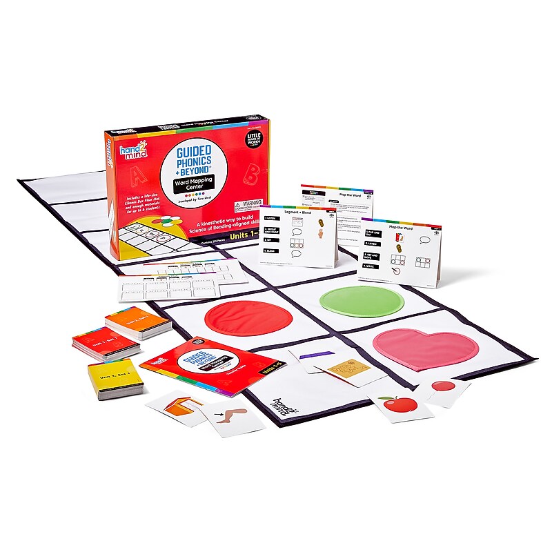 hand2mind Guided Phonics + Beyond Word Mapping Center, Units 1-3 (96970) image 1