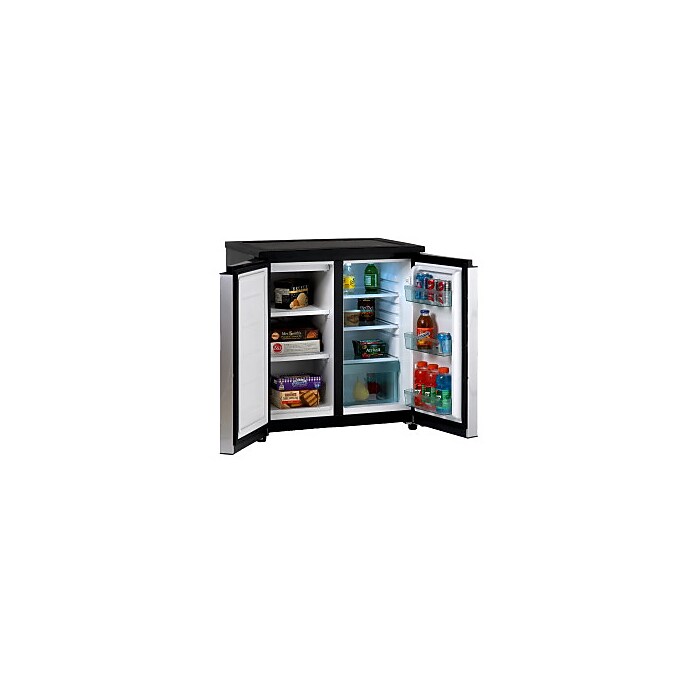 Avanti Auto Defrost Refrigerator w/Freezer, 5.5 Cu. Ft., Black