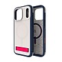 ZAGG Sedona Snap MagSafe Phone Case for Apple iPhone 17 Pro Max, Shock Absorbing, Red Light and Blue (702319139)~#|#~D2B6AF2C-3B9C-4E49-BBC51FAE1D5A53BD_sc7