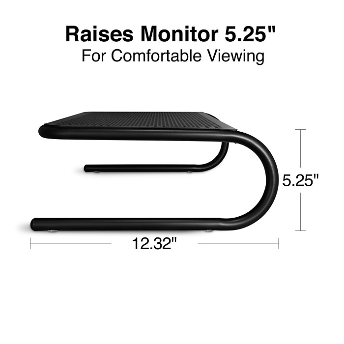 Staples TECH Monitor Stand, Up to 46
