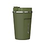 Outdoors Professional Stainless Steel Double-Walled Vacuum-Insulated Coffee Cup, 12.8 oz., Olive Green (OUTD9423)~#|#~D2C08F20-FC35-4B9A-A5F36EF881C95475_sc7