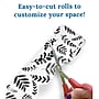 Carson Dellosa Education Rolled Scalloped Borders, 3"x 65', White with Black Leaves, 3/Bundle (CD-108497-3)~#|#~D2C1645A-E043-495C-A5EFD90F3A2251EC_sc7