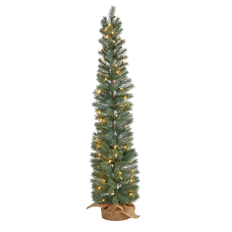 Nearly Natural Green Pine Artificial Christmas Tree, 4' (T1426) image 1
