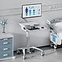 Mount-It! MedHub Mobile Medical Cart Workstation with Spring Arm Monitor Mount and Locking Caster Wheels, White/Grey (MI-16016)~#|#~D2C9F588-D906-4D27-805CB36BCFAAA1F3_sc7