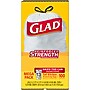 Glad  Drawstring 13 Gallon Tall Kitchen Trash Bags, .71 mil, 23.74 x 25.4, Gray, 100 Bags/Box (78374)~#|#~sp60419999_sc7